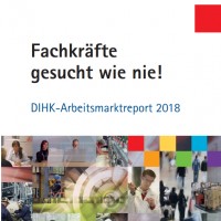 dihk arbeitsmarktreport 2018 cover